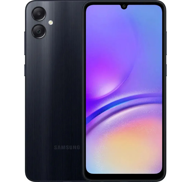 Смартфон Samsung Galaxy A05 4/64 ГБ, черный