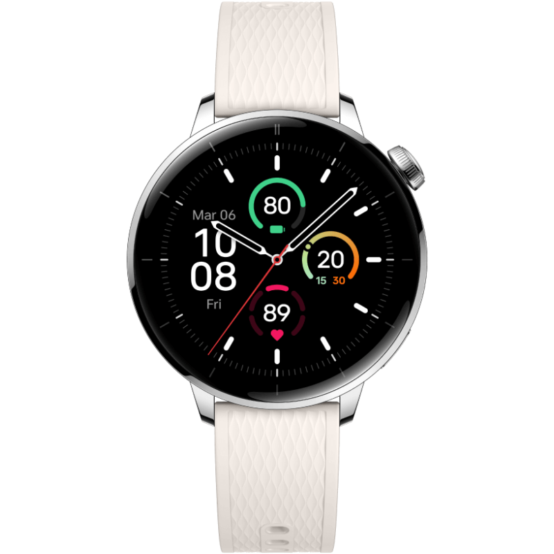 Смарт-часы OnePlus Watch 3, 43 мм, Silver Steel (серебристая сталь)