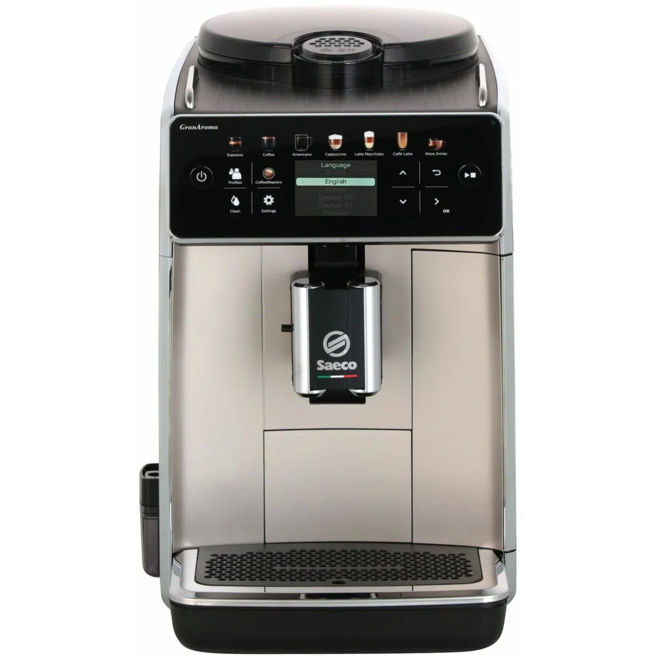 Кофемашина Saeco GranAroma SM6582/30 Black/Grey