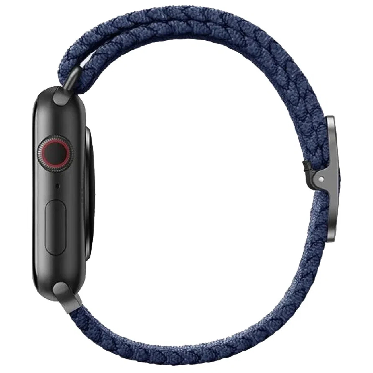 Ремешок Uniq для Apple Watch 41/40/38 мм, ASPEN Design strap, Плетеный, Церулеановый