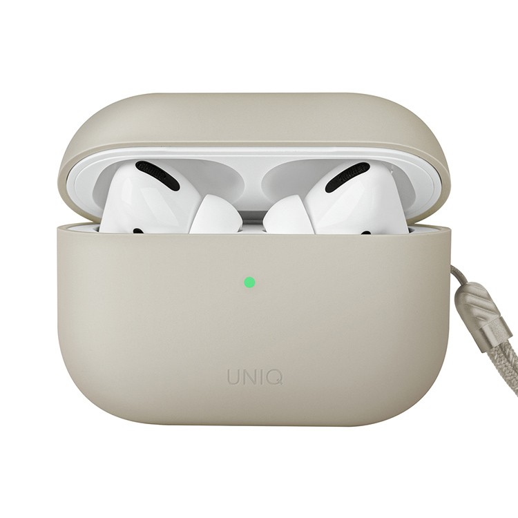 Чехол Uniq LINO Liquid Silicone для AirPods Pro 2 Бежевый