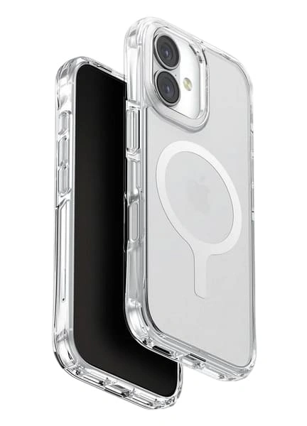 Чехол Uniq LifePro Xtreme AF для Apple iPhone 17 Pro, Frost Clear/White (матовый прозрачный/белый), MagSafe Чехол Uniq LifePro Xtreme AF для Apple iPhone 17 Pro, Frost Clear/White (матовый прозрачный/белый), MagSafe