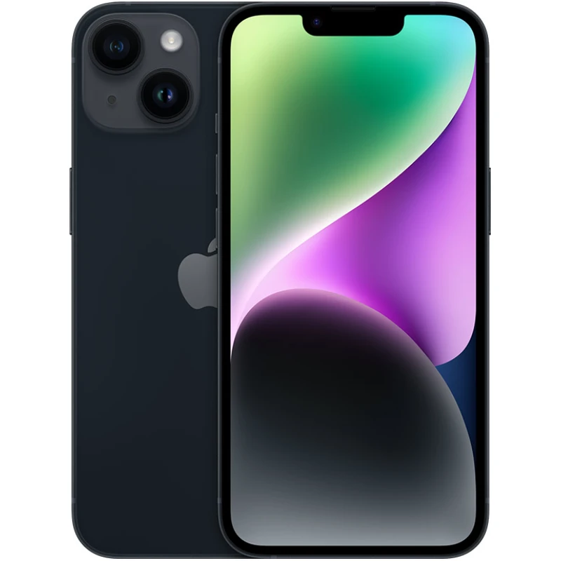 Смартфон Apple iPhone 14, Тёмная ночь, 128 ГБ / 6156*
