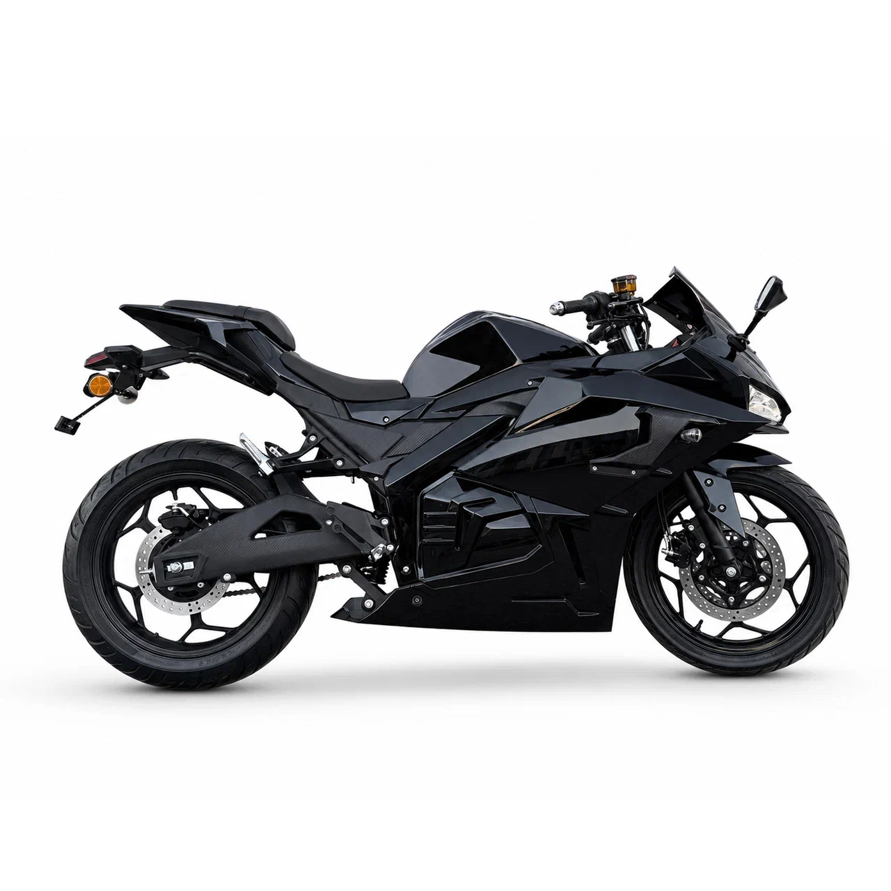 Электромотоцикл Ducati Panigale 2026, Чёрный, 8 кВт, аккумулятор 160 А·ч