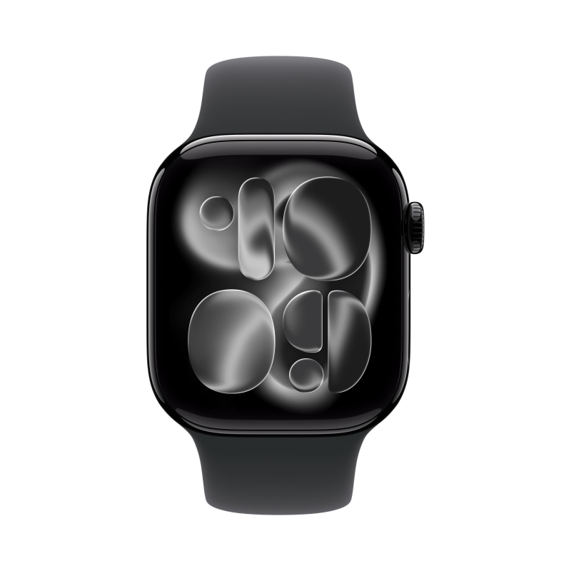 Смарт-часы Apple Watch Series 11, 42 мм, Jet Black (Черный), GPS + Cellular