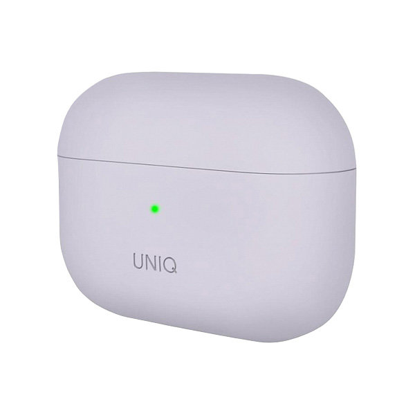 Чехол Uniq LINO Liquid Silicone для AirPods Pro Фиолетовый