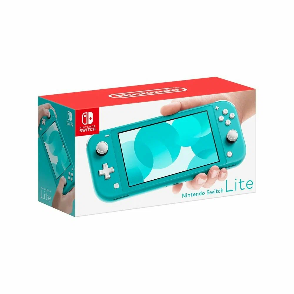 Портативная игровая консоль Nintendo Switch Lite, бирюзовый