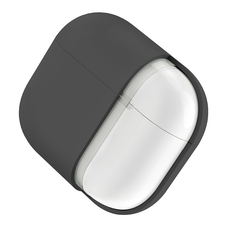 Чехол Uniq LINO Liquid Silicone для AirPods 4 Серый
