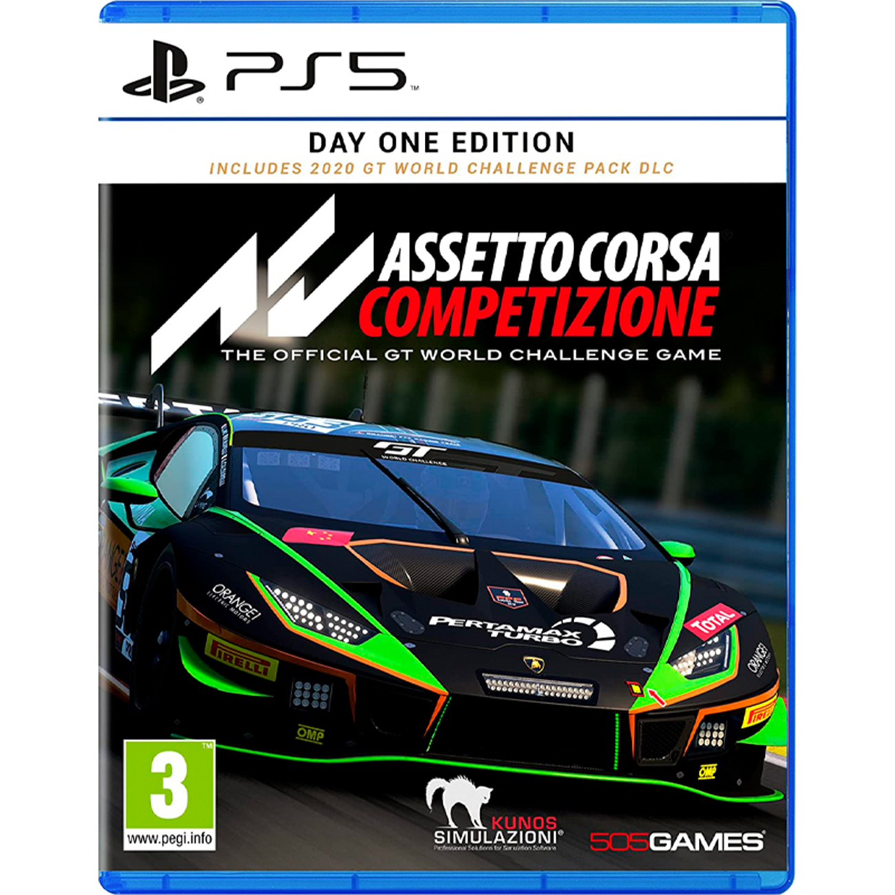 Игра: Asseto Corsa Competizione Edition (PS5, русские субтитры)