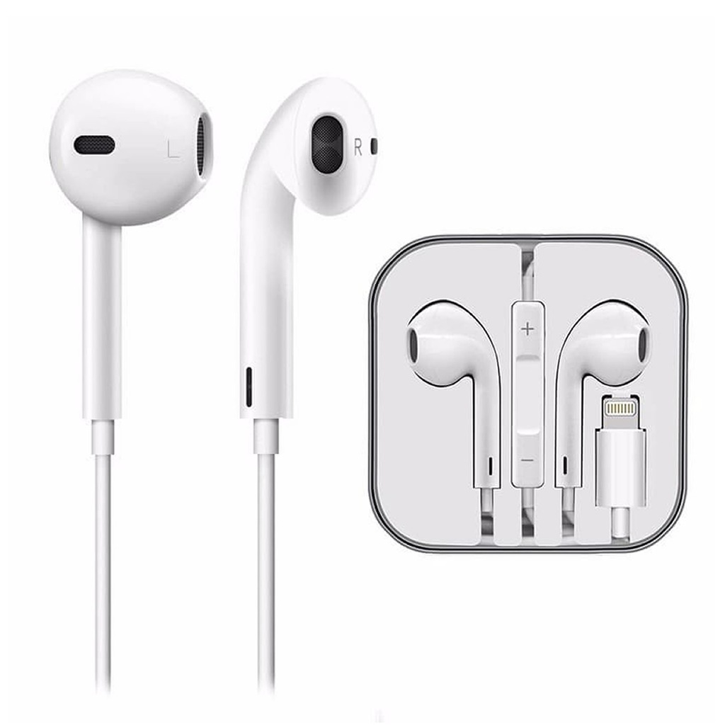 Наушники Apple EarPods с разъёмом Lighting, копия высокого качества