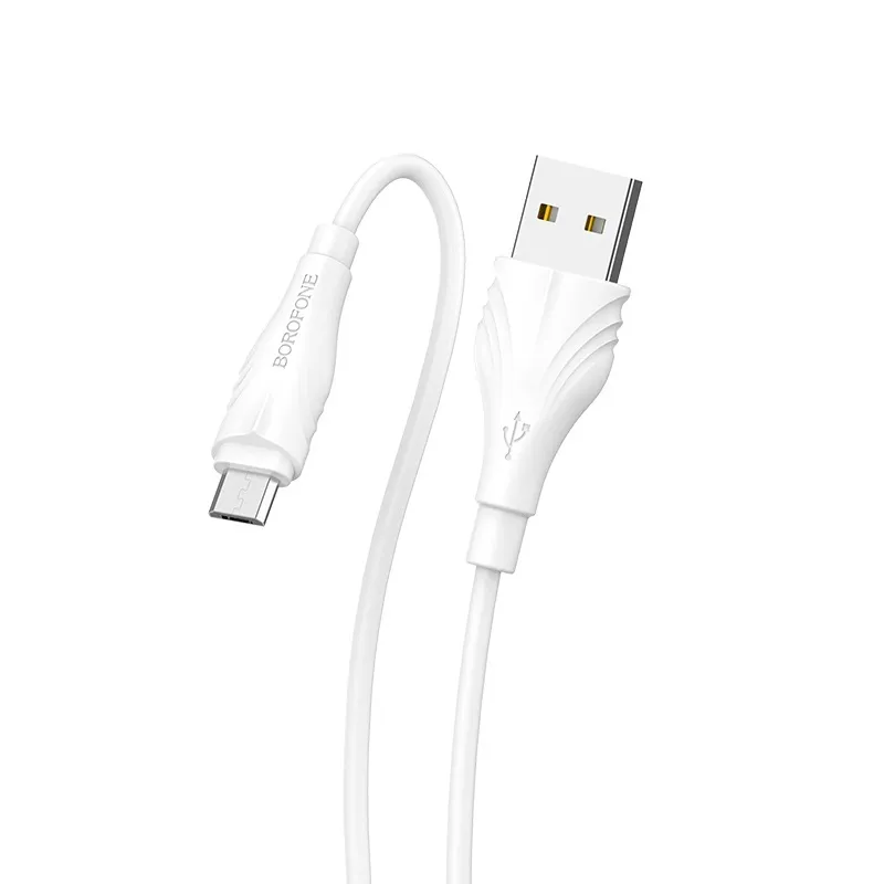 Кабель USB-A — microUSB, 2 м (Borofone)