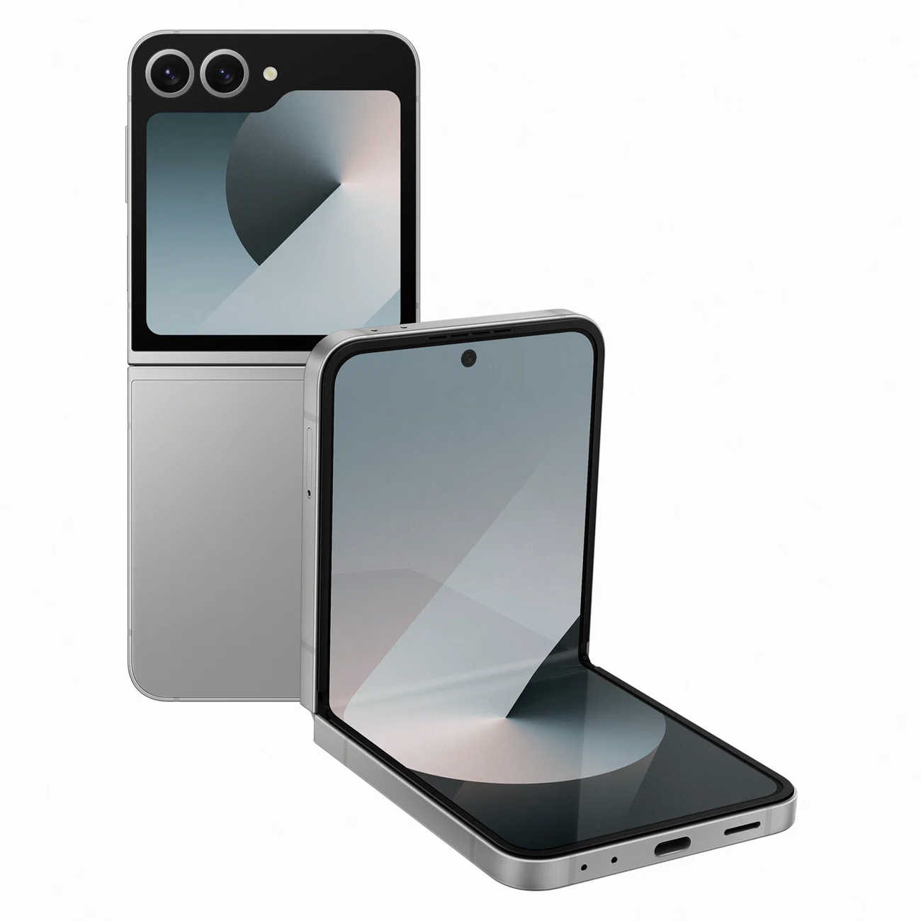Смартфон Samsung Galaxy Z Flip6 12/512 ГБ, Dual: nano SIM + eSIM, серебристый
