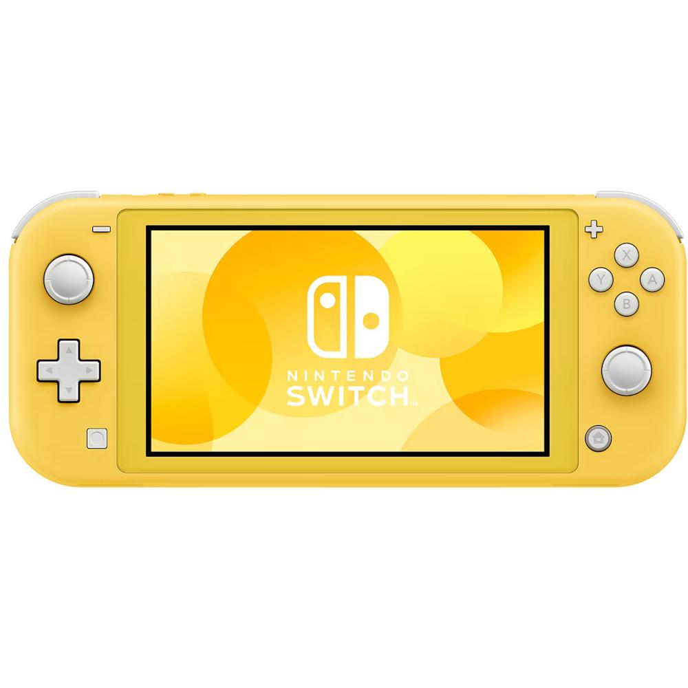 Портативная игровая консоль Nintendo Switch Lite, желтый