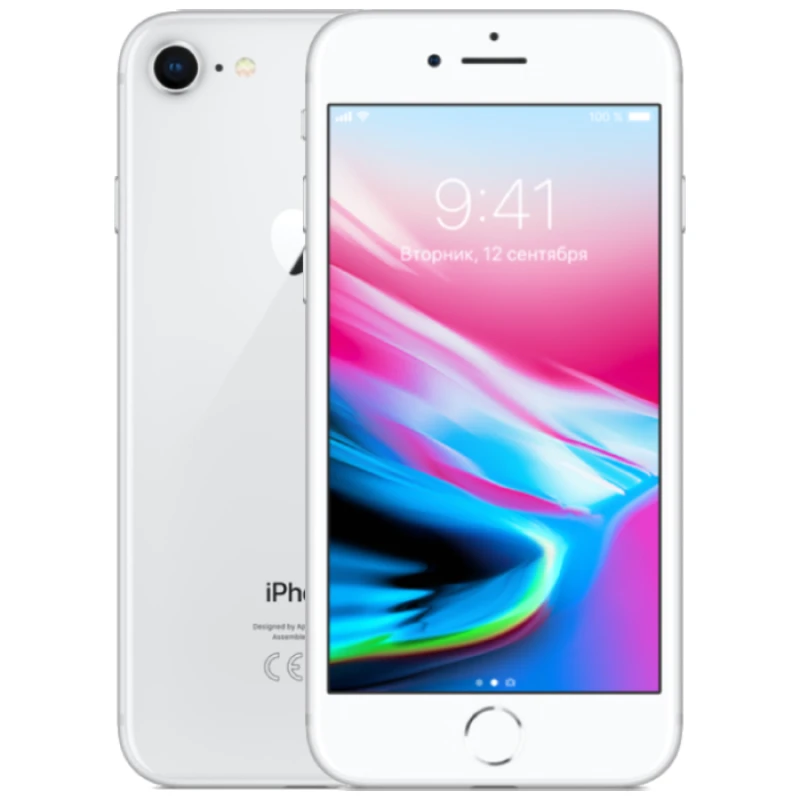 Смартфон Apple iPhone 8, Серебристый, 128 ГБ / 9094* Смартфон Apple iPhone 8, Серебристый, 128 ГБ / 9094*