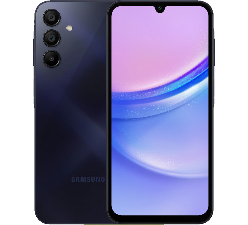 Смартфон Samsung Galaxy A15 6/128 ГБ, темно-синий