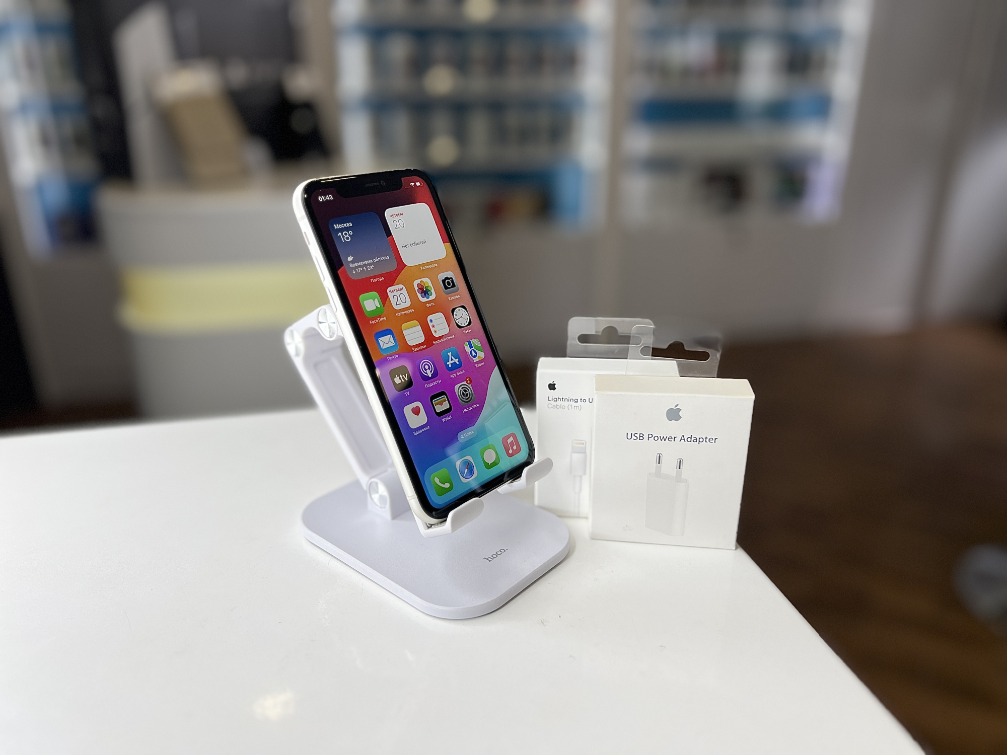 Смартфон Apple iPhone 11, White, 64 ГБ / 6592*