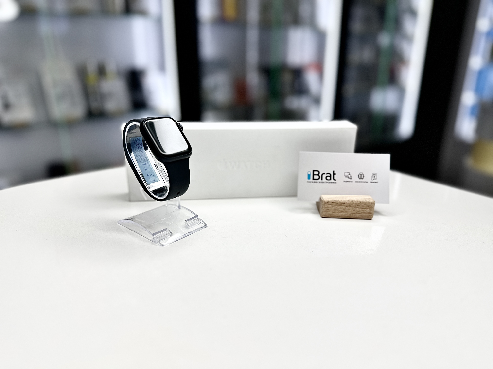 Умные часы Apple Watch S9, тёмная ночь, 41 mm / VQGY*