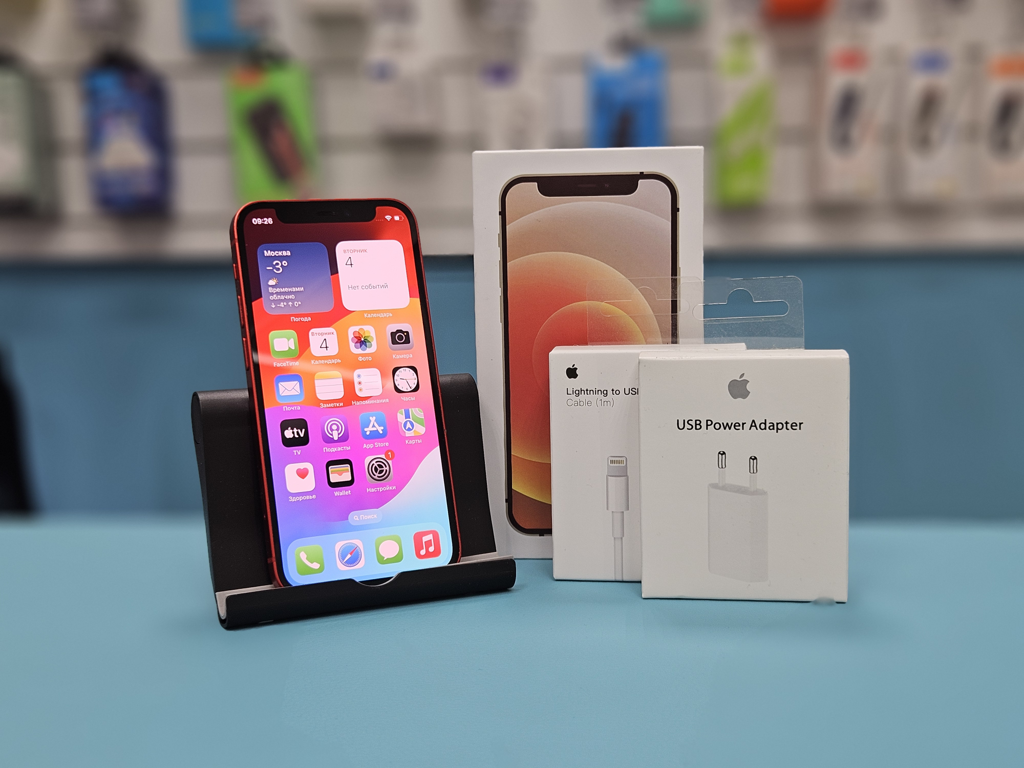 Смартфон Apple iPhone 12 Mini, Красный, 64 ГБ / 4999*