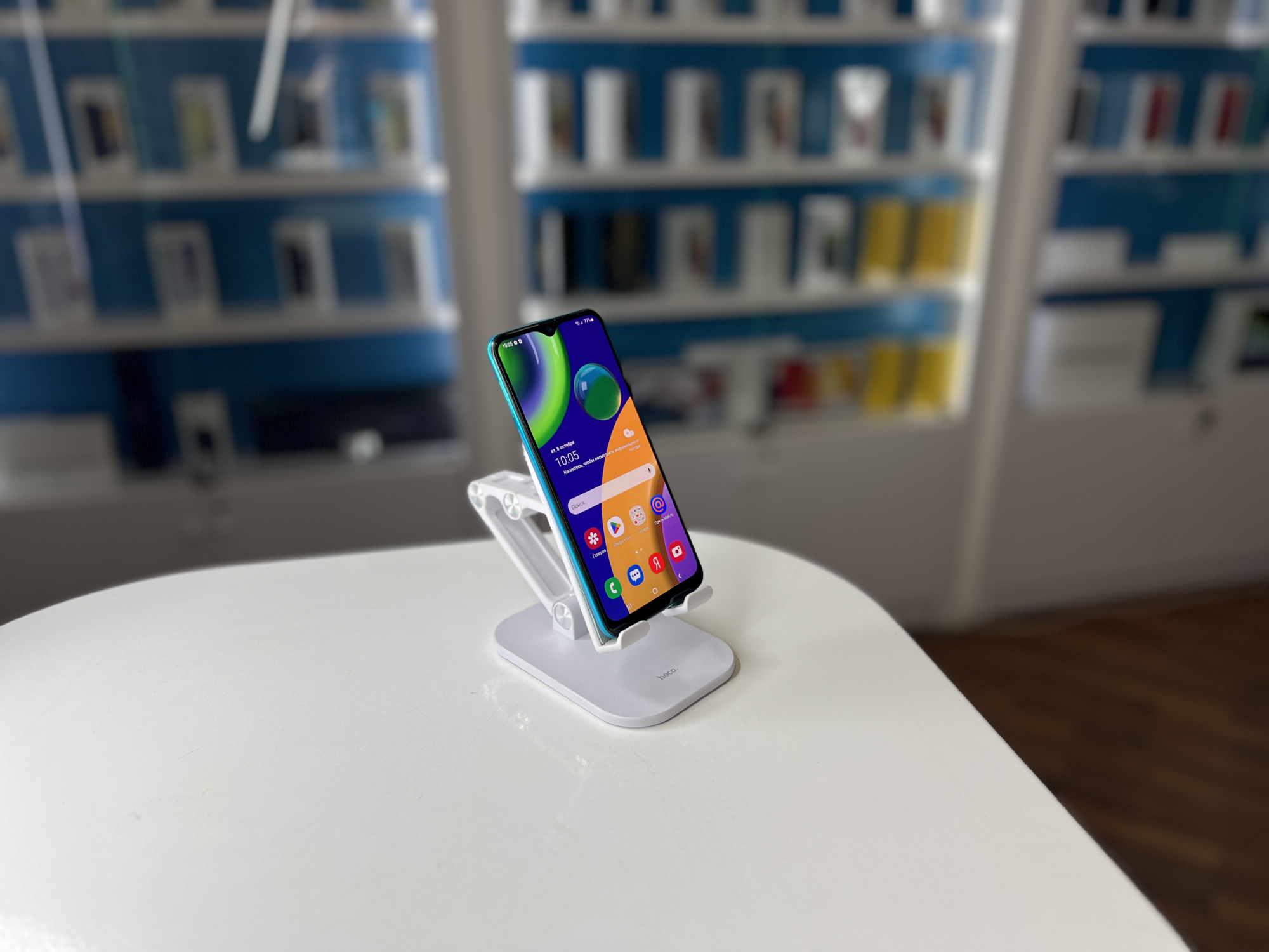 Смартфон Samsung Galaxy M21,  Blue, 4/64Gb / 1534*