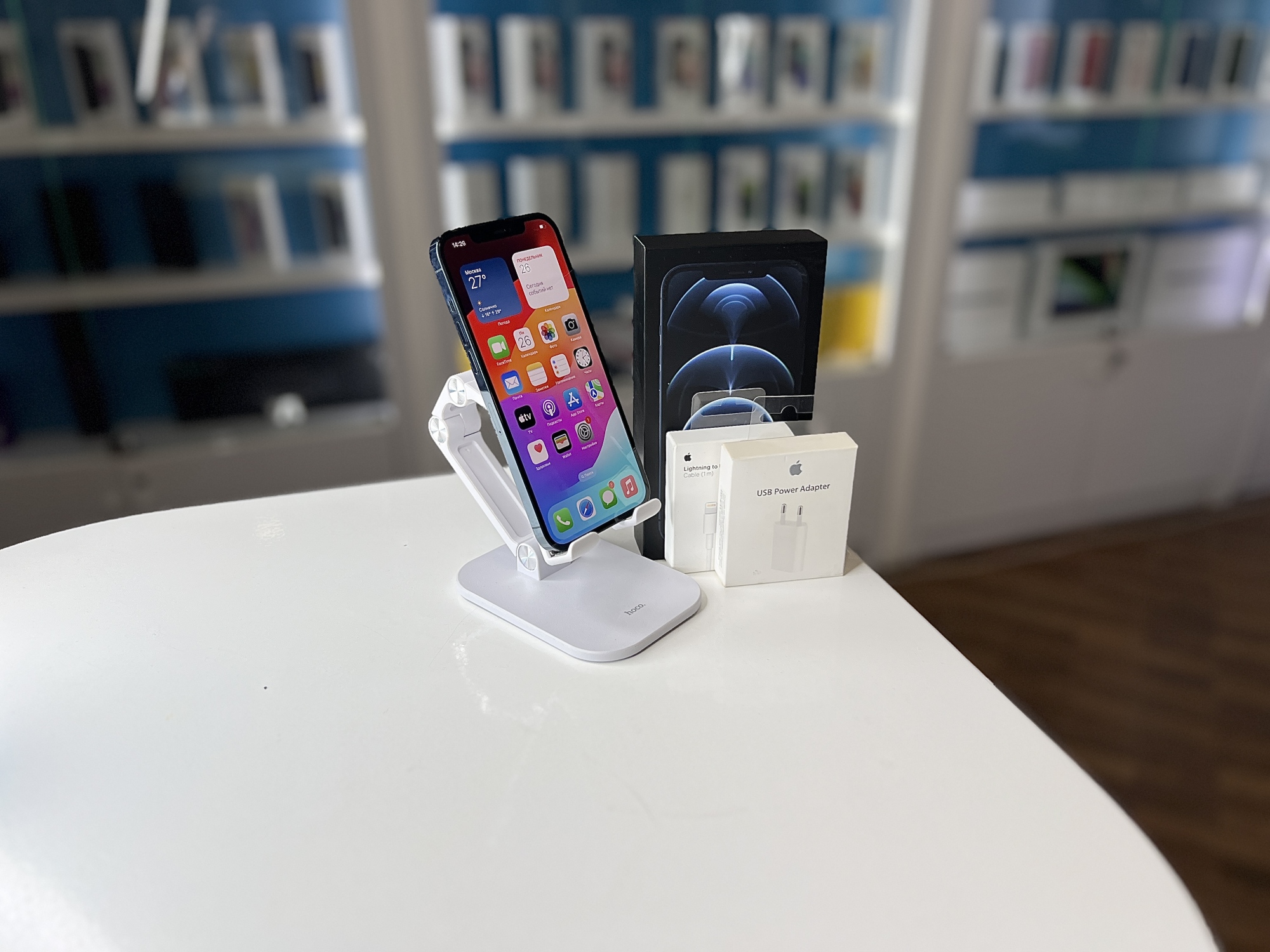 Смартфон Apple iPhone 12 Pro Max, Тихоокеанский синий, 128 ГБ / 4260*