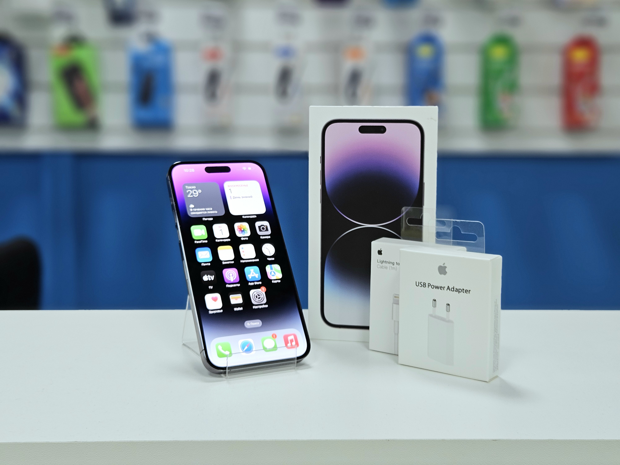 Смартфон Apple iPhone 14 Pro Max,Purple, 128 ГБ / 1308*