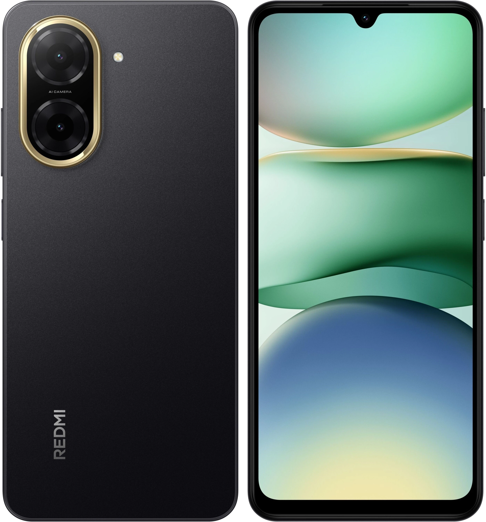 Смартфон Xiaomi Redmi A5, Dual: nano SIM + nano SIM, 128 ГБ, Полуночный чёрный