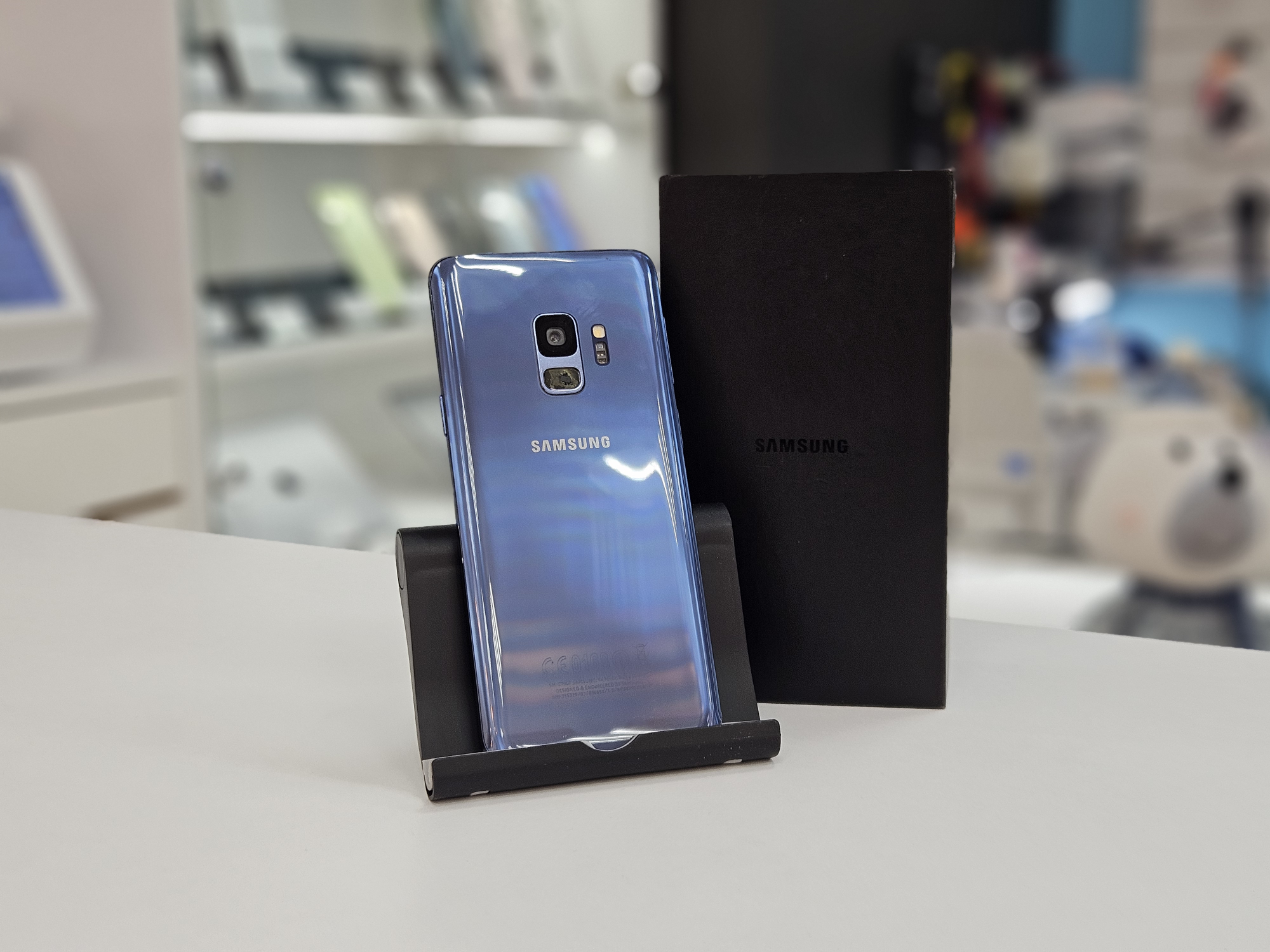 Смартфон Samsung Galaxy S9, Синий, 4/64 ГБ / 6587*