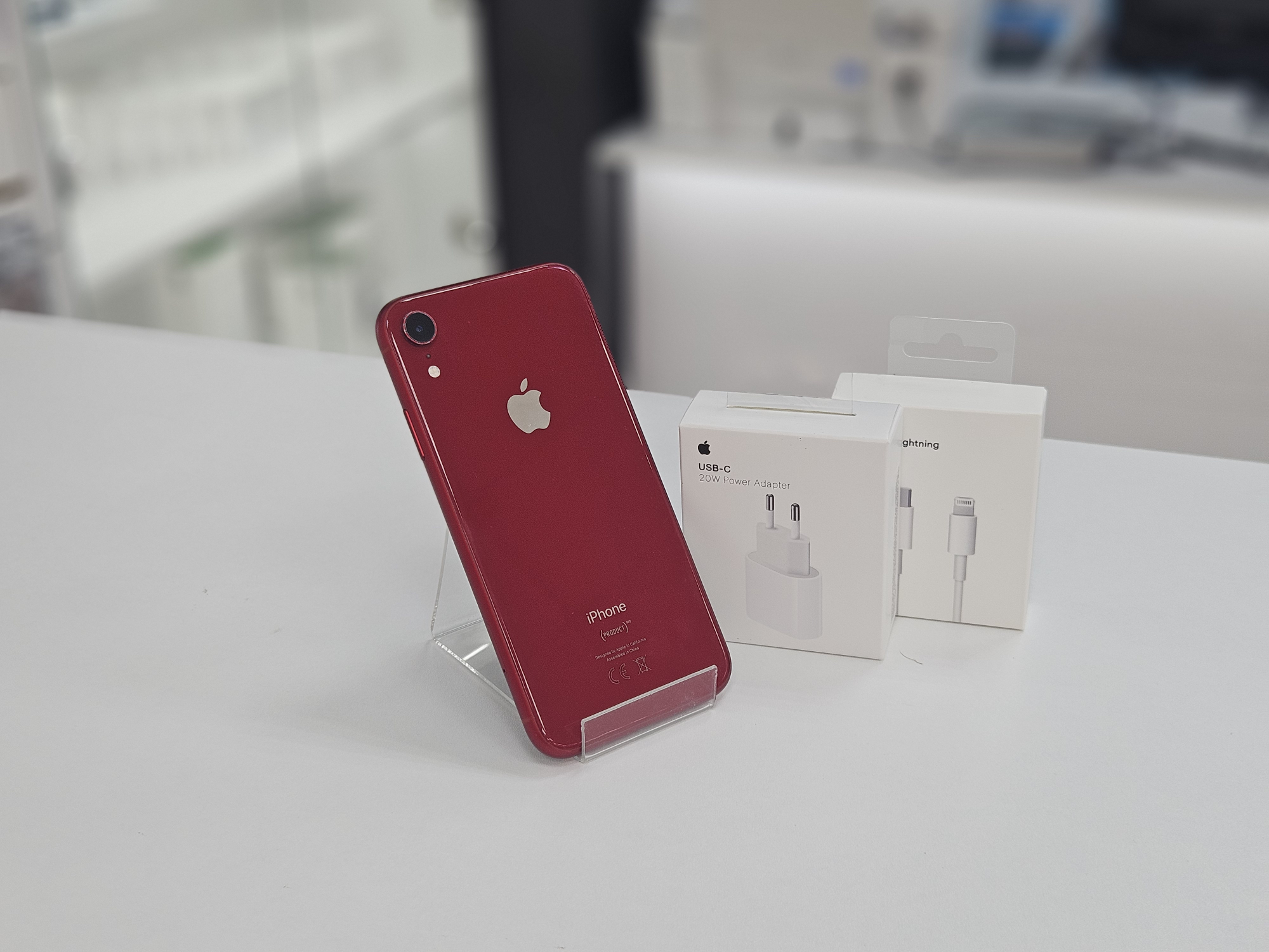 Смартфон Apple iPhone Xr, Красный, 64Gb / 2063*