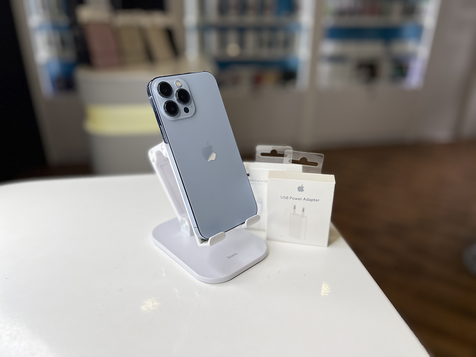 Смартфон Apple iPhone 13 Pro Max, Небесно‑голубой, 128 ГБ / 8913*