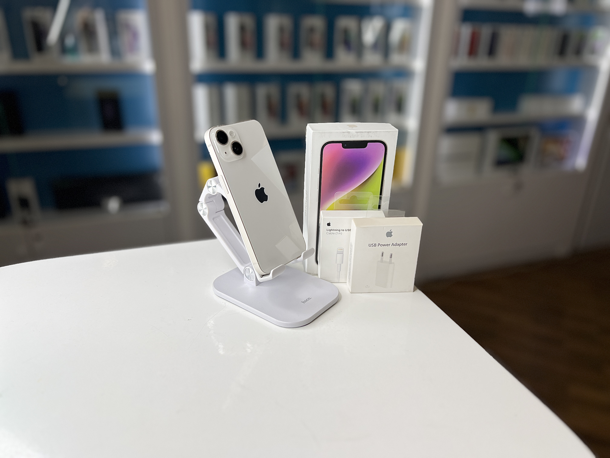 Смартфон Apple iPhone 14, Cияющая звезда, 128 ГБ / 8229*