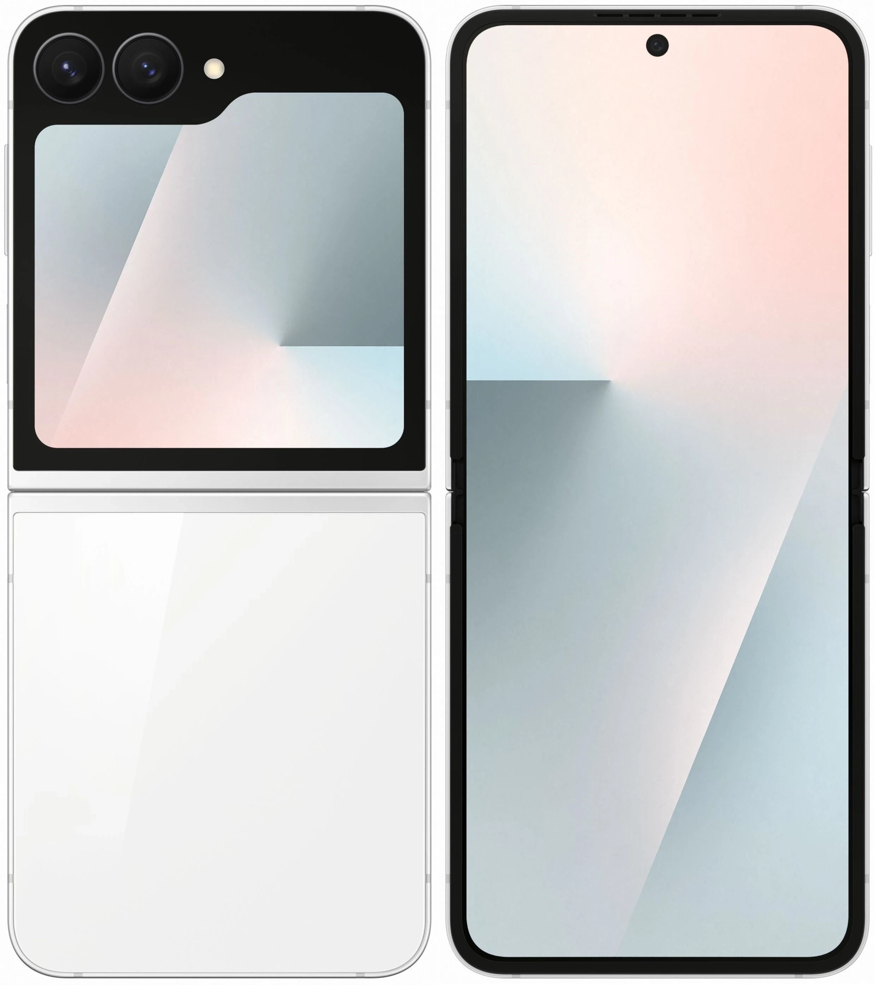Смартфон Samsung Galaxy Z Flip7 FE, 8/128 ГБ, белый