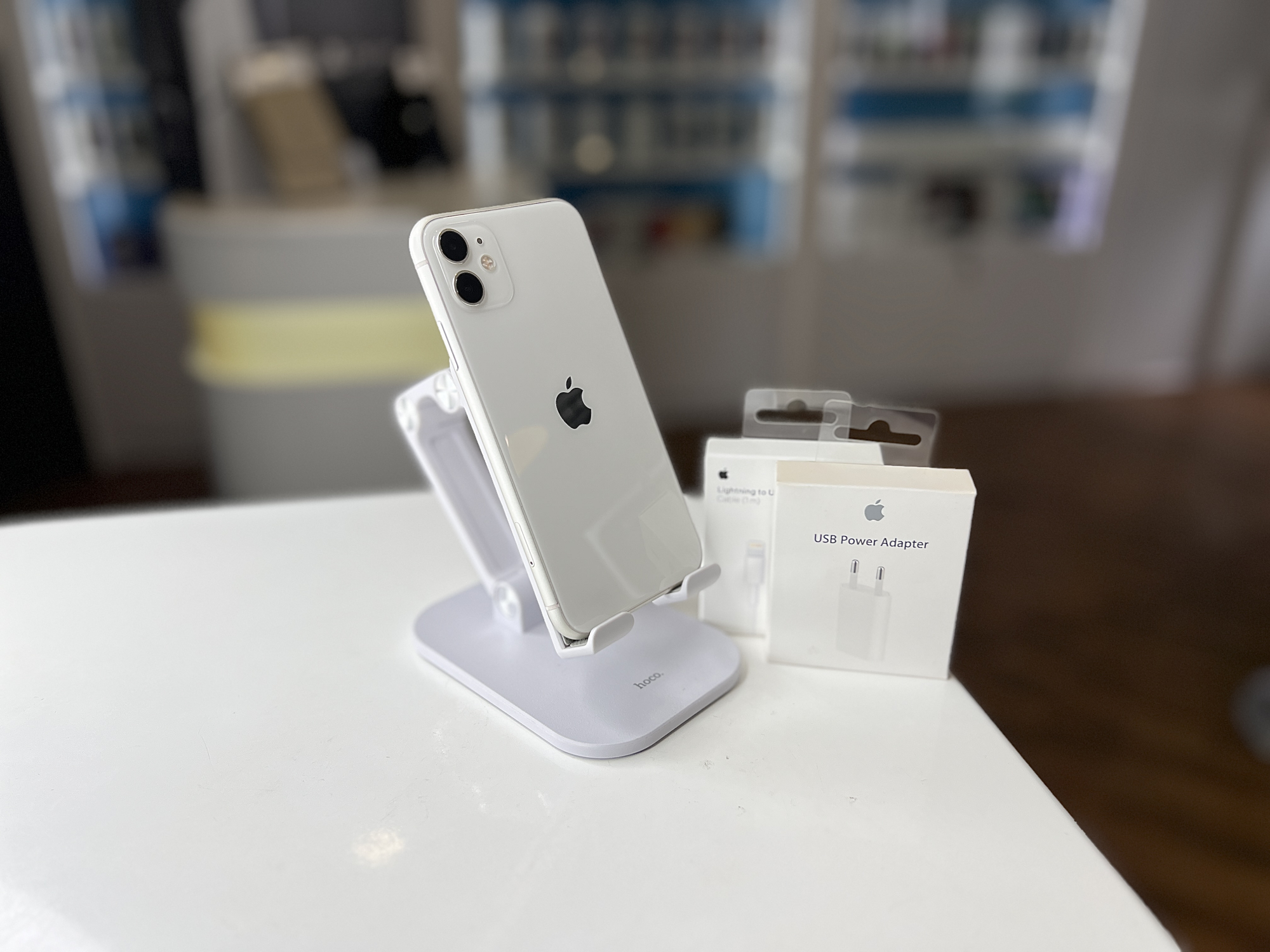 Смартфон Apple iPhone 11, White, 128Gb / 6234