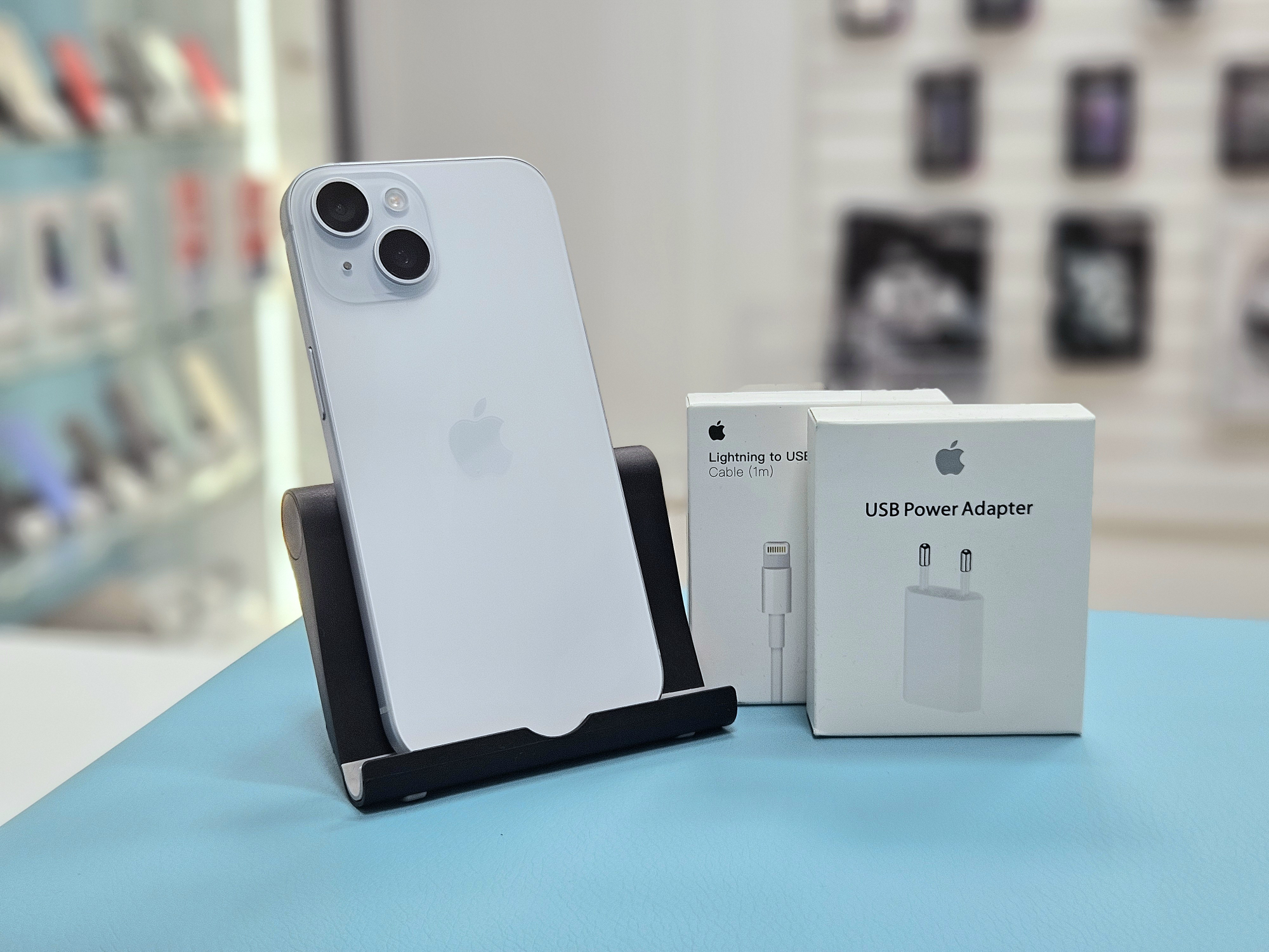 Смартфон Apple iPhone 15, Синий, 128 ГБ / 9042*