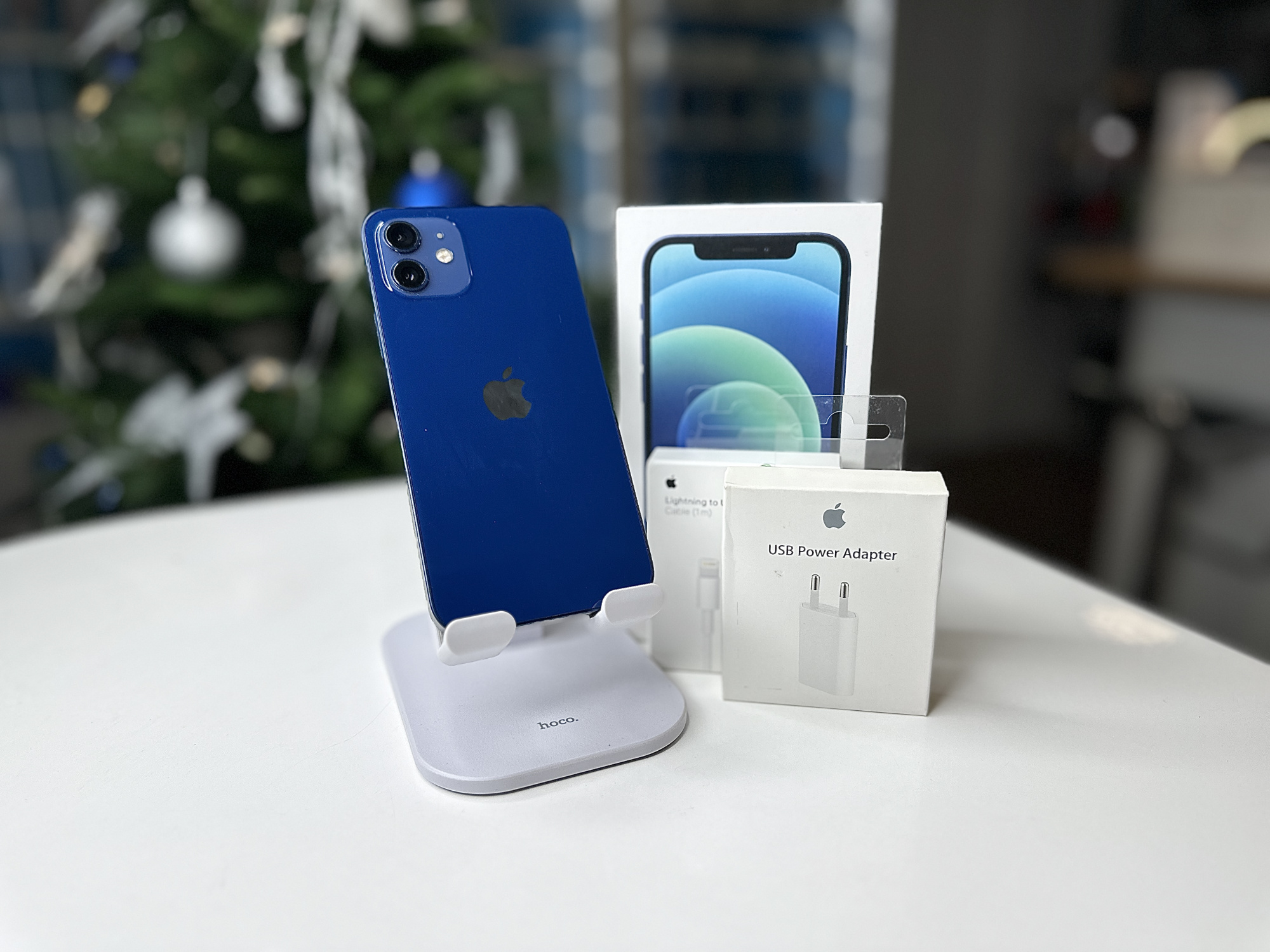 Смартфон Apple iPhone 12, Blue, 128 ГБ / 8327*