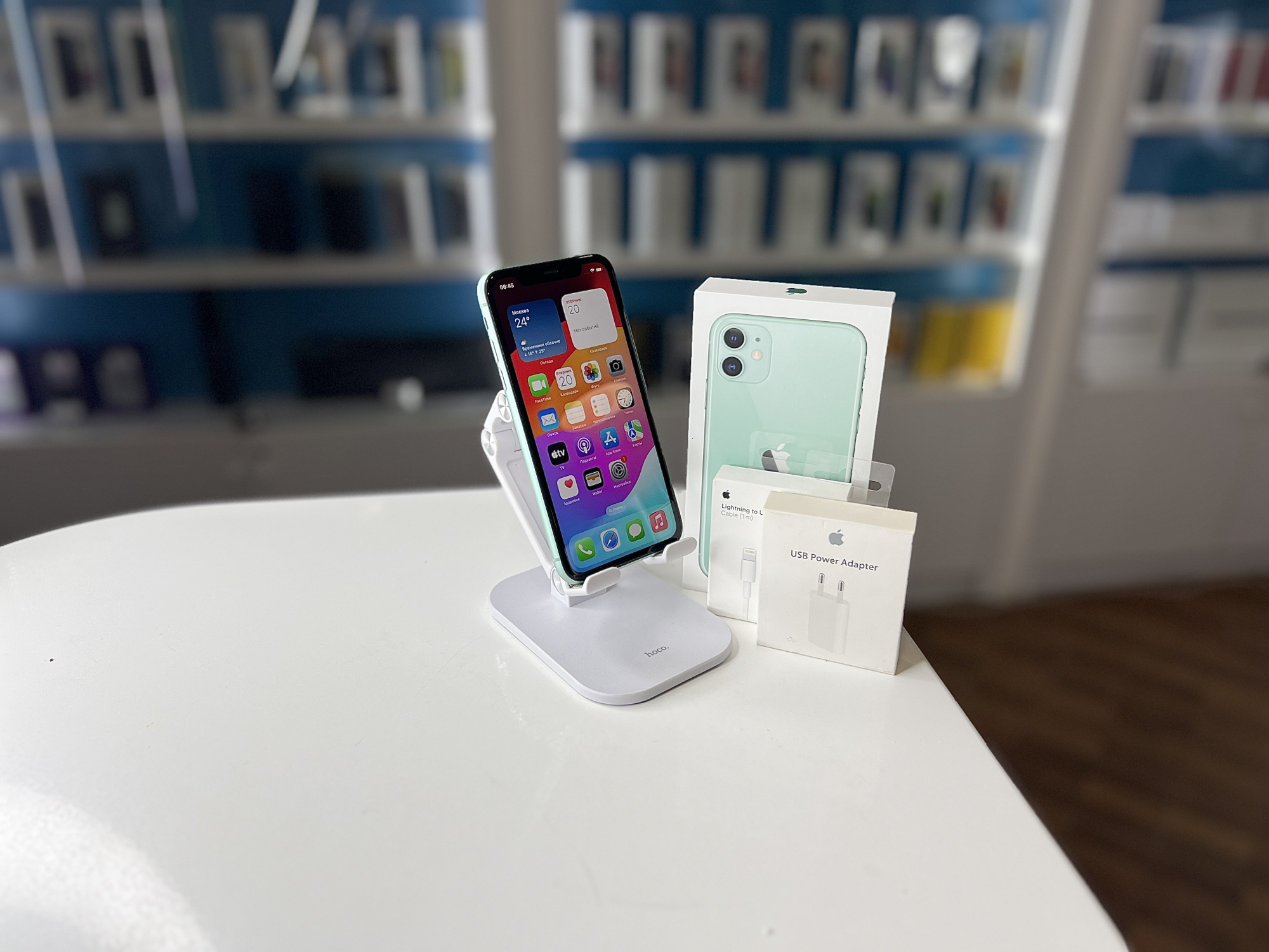 Смартфон Apple iPhone 11, Зелёный, 128 ГБ / 8554*