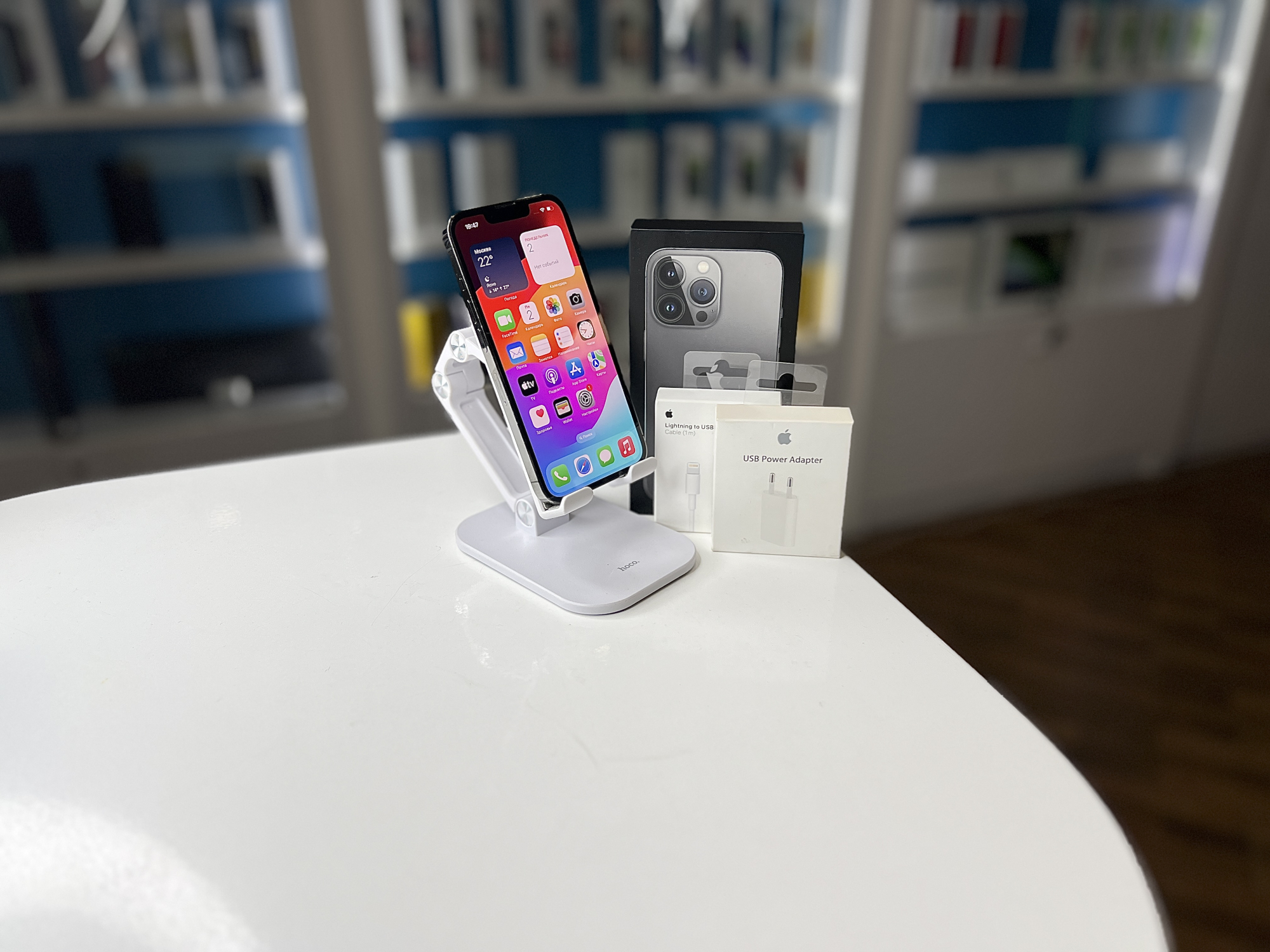 Смартфон Apple iPhone 13 Pro, Графитовый, 128 ГБ / 4586*