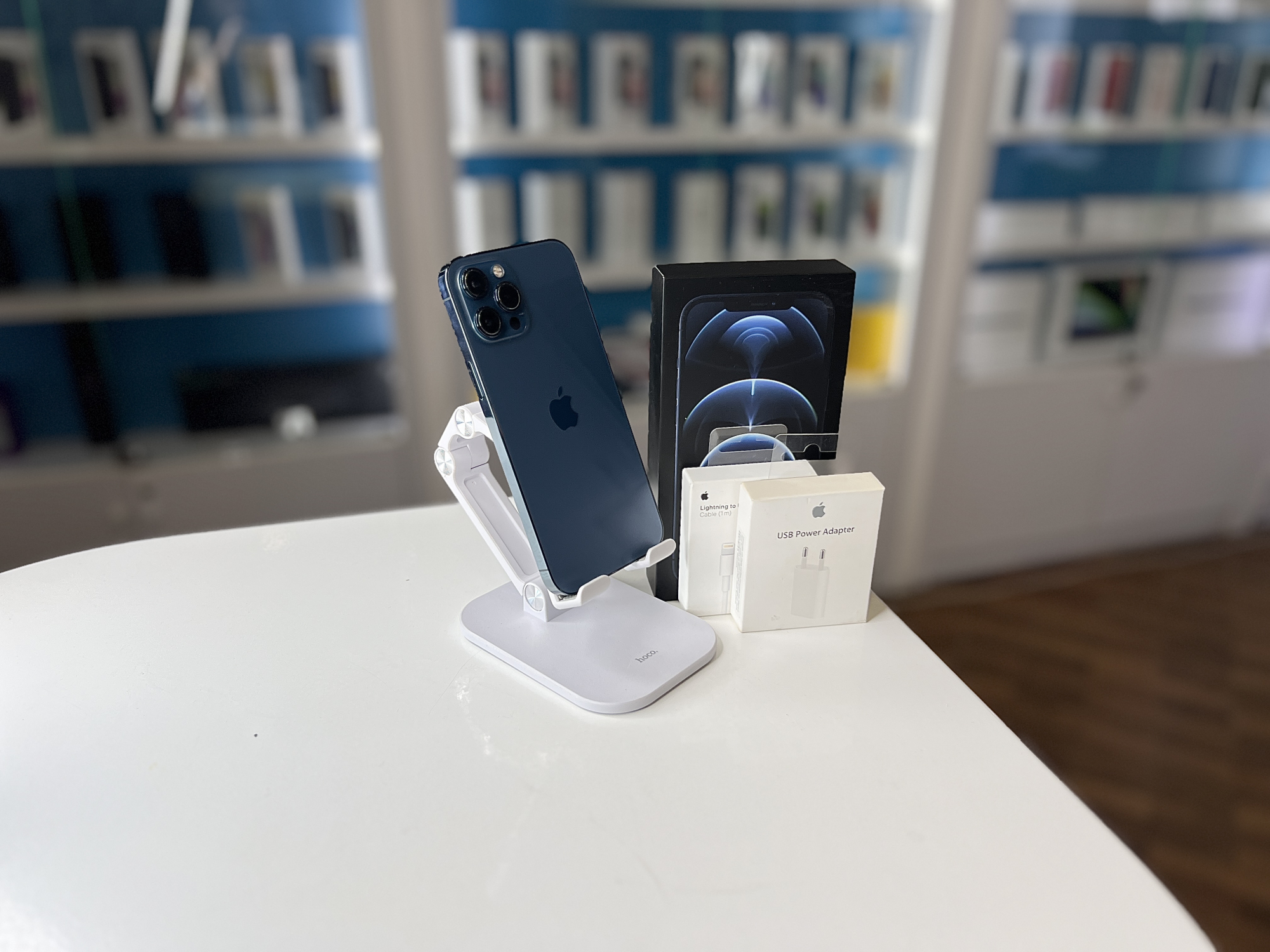 Смартфон Apple iPhone 12 Pro Max, Тихоокеанский синий, 128 ГБ / 4260*