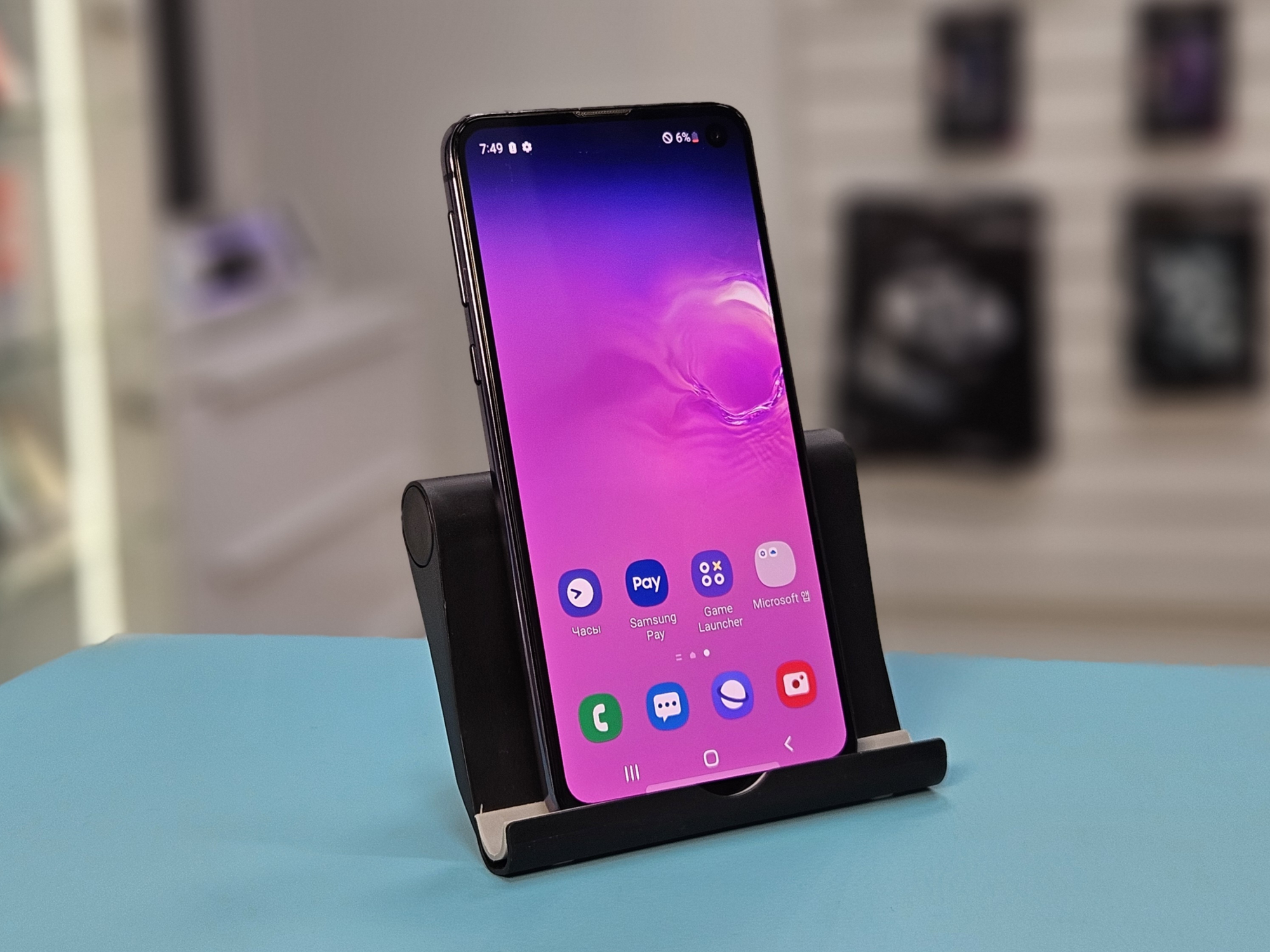 Смартфон Samsung Galaxy S10e, Черный, 6/128 ГБ / 1890*