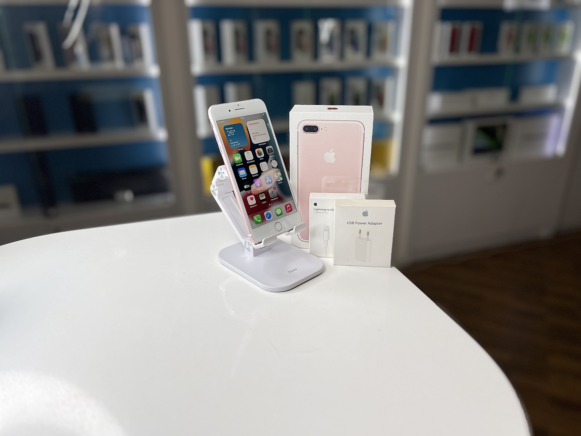 Смартфон Apple iPhone 7 Plus, Rose Gold, 32 ГБ / 8494*