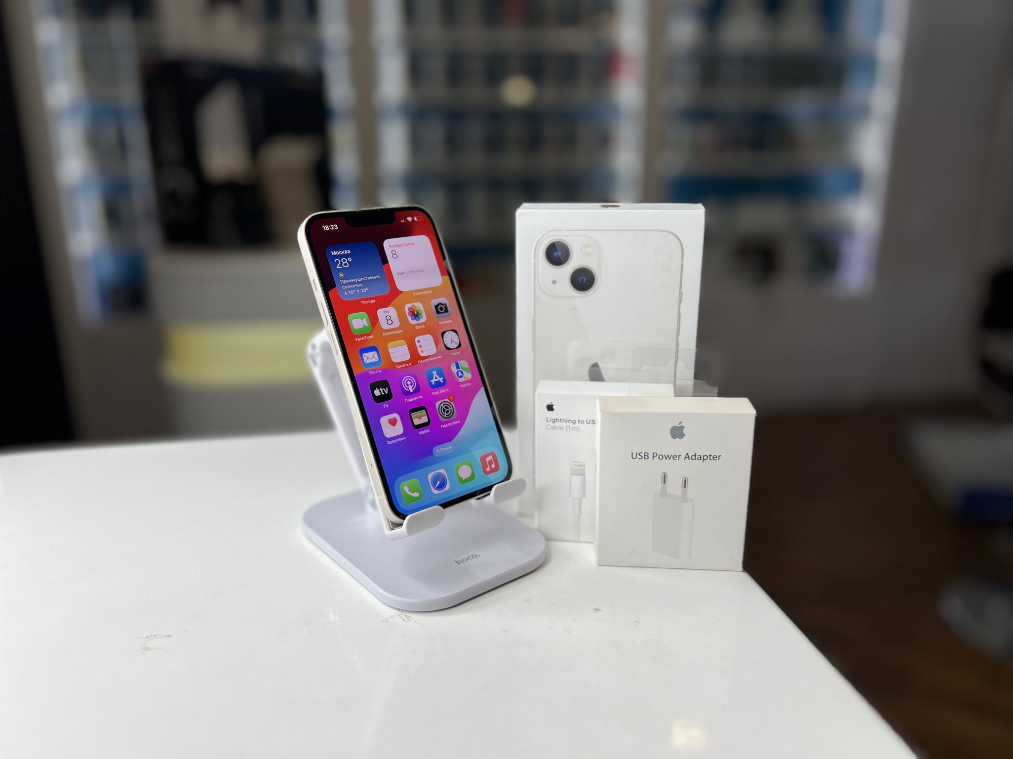 - Смартфон Apple iPhone 13, Сияющая звезда, 512 ГБ / 7860*