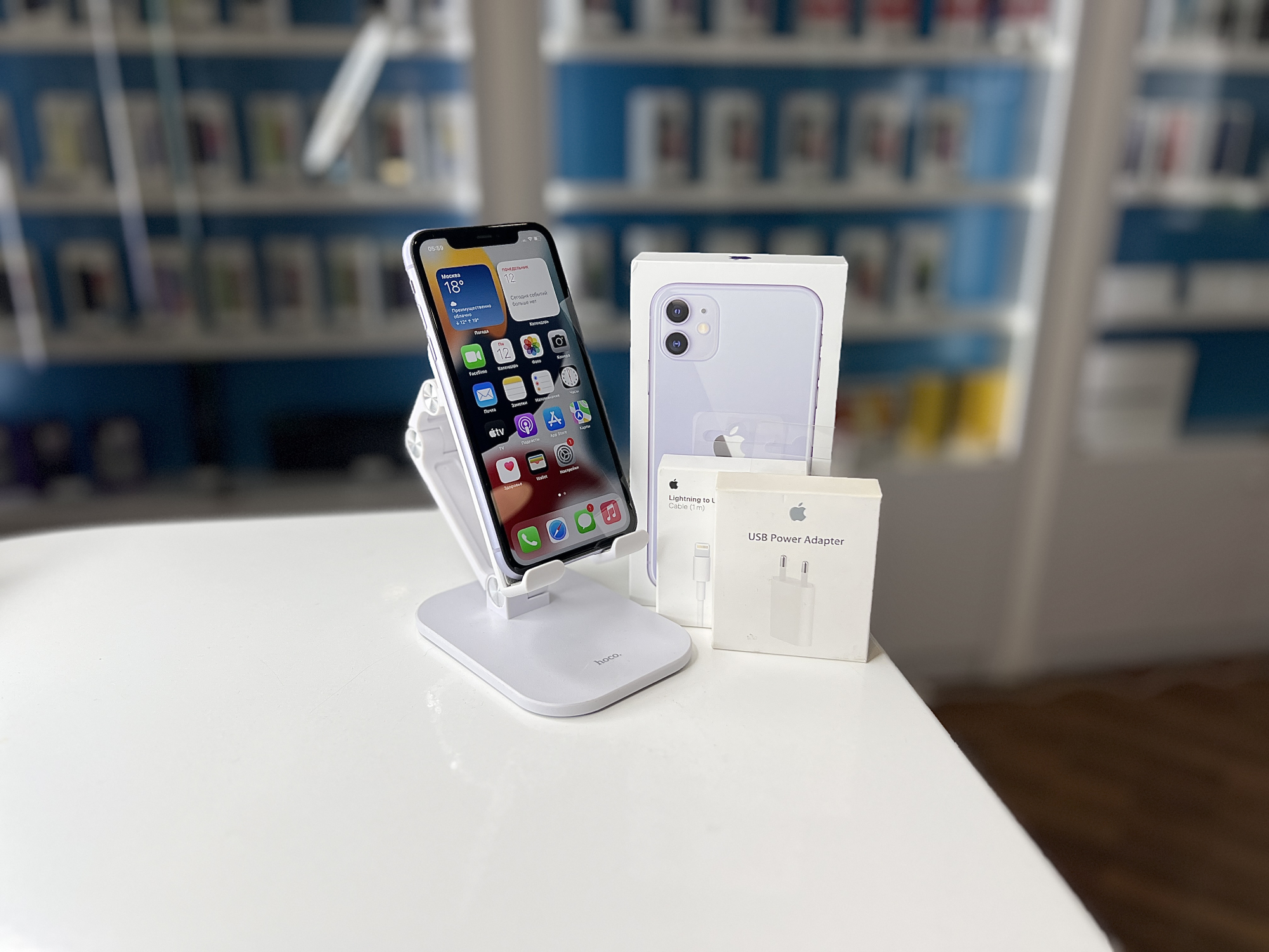 Смартфон Apple iPhone 11, Фиолетовый, 128Gb / 4251*